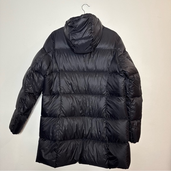Eddie Bauer Womens Luna Peak Down Parka Jacket in black size XL EB550 Duck Down - Picture 9 of 13